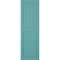Ekena Millwork True Fit PVC Farmhouse/Flat Panel Combination Fixed Mount Shutters, Pure Turquoise, 18W x 36H, PR TFP101FC18X036PT - alternate 2
